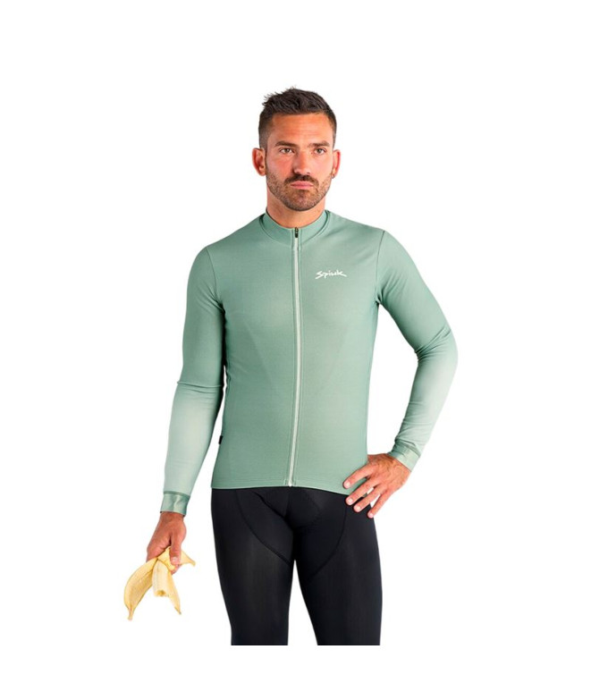 Maillot de Cyclisme Spiuk Aunic Homme Vert Homme