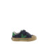 Chaussures Victoria Tribu Forme Large Daim Contraste Enfant Marine