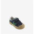 Chaussures Victoria Tribu Forme Large Daim Contraste Enfant Marine