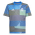 Camiseta de Futebol adidas Real Madrid Pre 25/26 Infantil Azul