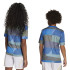 Camiseta de Futebol adidas Real Madrid Pre 25/26 Infantil Azul