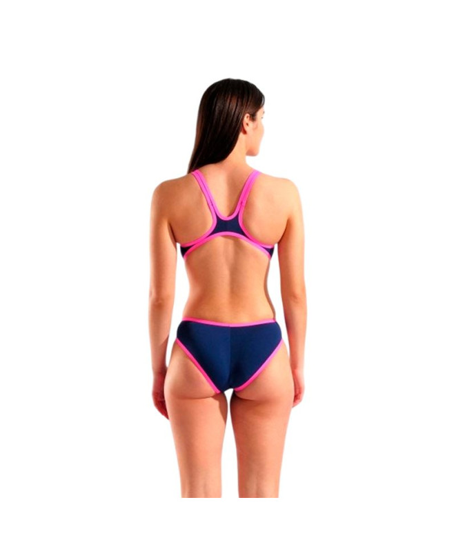 Maillot de bain Arena One Biglogo Femme Bleu...