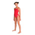 Maillot de bain de Natation Arena Team Swimsuit Fille Rouge