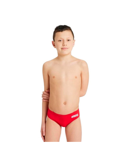 Bañador de Natación Arena Team Swim Briefs Niño Rojo Bañador de Natación Arena Team Swim Briefs Niño Rojo