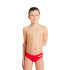 Maillot de bain de Natation Arena Team Swim Briefs Enfant Rouge