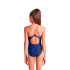 Fato de banho de Natação Arena Swimsuit Light Menina Azul Marinho/Fluo Vermelho