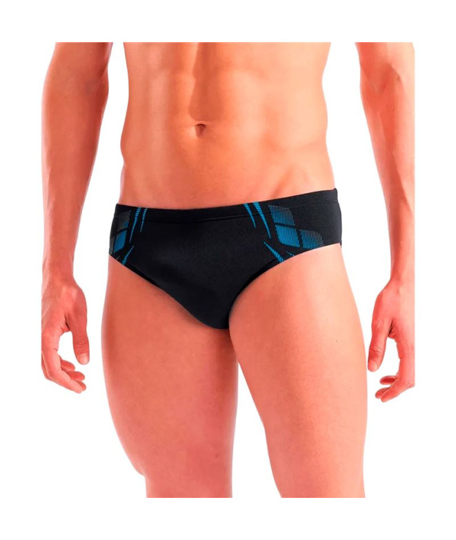 Fato de banho Arena Poseidonia Homem Preto/Azul