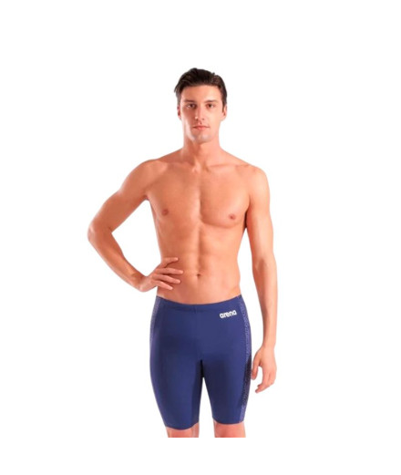 Fato de banho Arena Jammer Snakeskin Swim Homem Azul Escuro Fato de banho Arena Jammer Snakeskin Swim Homem Azul Escuro