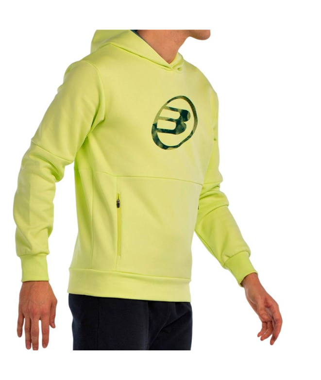 Sudadera de pádel Bullpadel Boyal 059 Hombre Limon