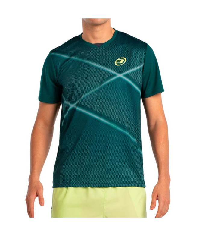 T-shirt de pádel Bullpadel Ladra 053 Homme Vert...