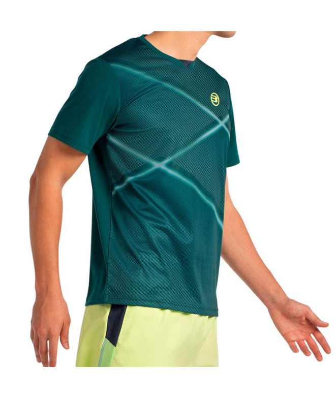 T-shirt de pádel Bullpadel Ladra 053 Homme Vert...