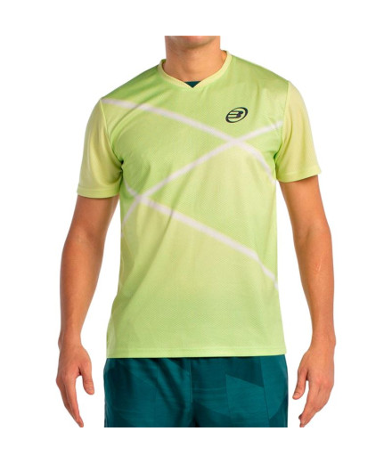 Camiseta de pádel Bullpadel Ladra 059 Homem Limão