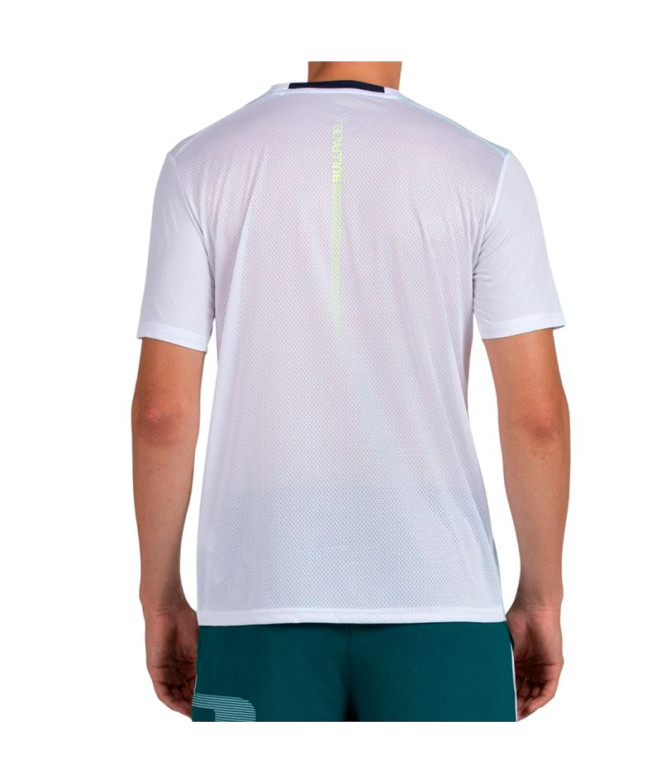 Camiseta de pádel Bullpadel Lagar 012 Homem Branco