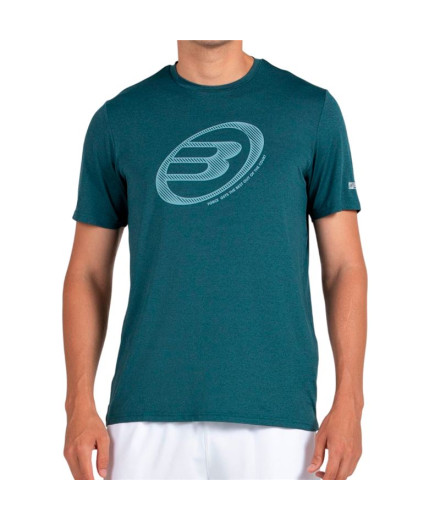Camiseta de pádel Bullpadel Lande 153 Homem Verde Escuro...
