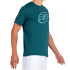 Camiseta de pádel Bullpadel Lande 153 Homem Verde Escuro Vigore