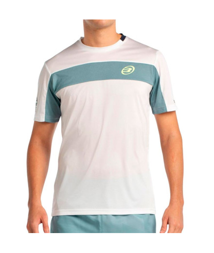 Camiseta de pádel Bullpadel Libio 012 Homem Branco