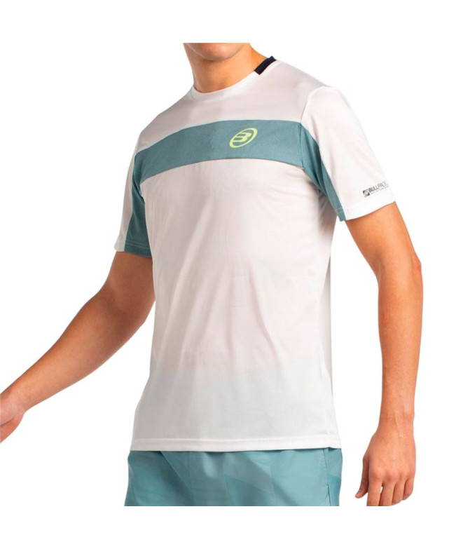 T-shirt de pádel Bullpadel Libio 012 Homme Blanc