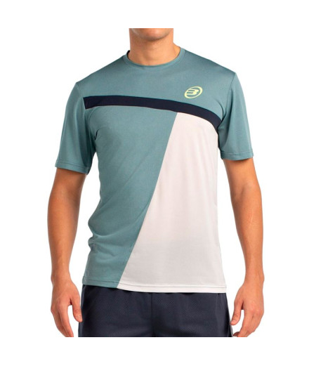 Camiseta de pádel Bullpadel Llega 148 Homem Verde Azulado...
