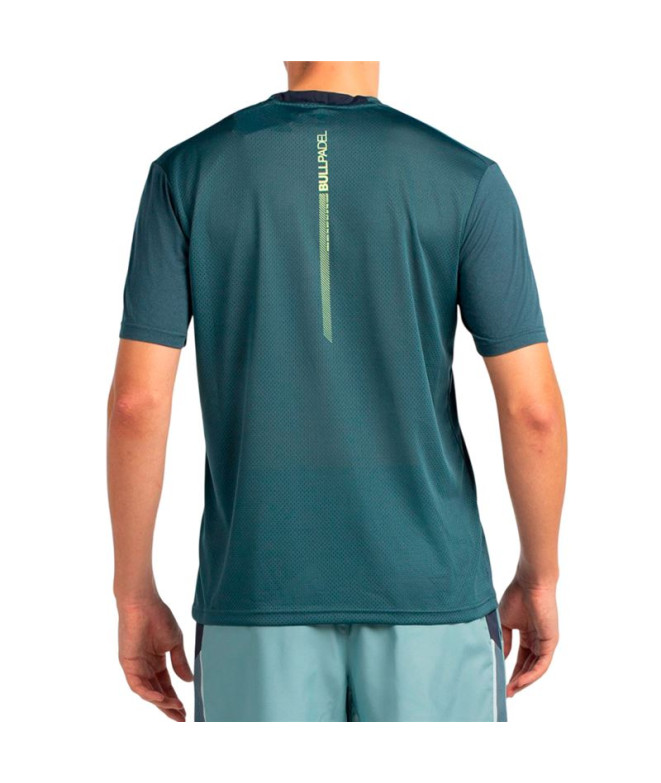 T-shirt de pádel Bullpadel Llega 153 Homme Vert...