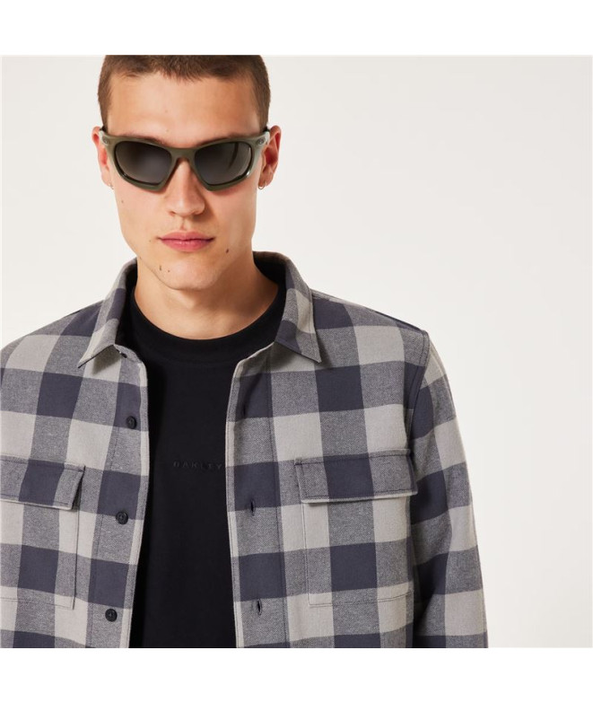 Camisa Oakley Bear Cozy Flannel Grafito