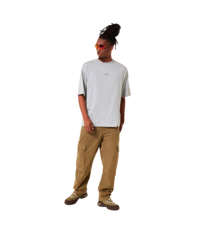 Camiseta Oakley Stacked Metal Tee Cinza