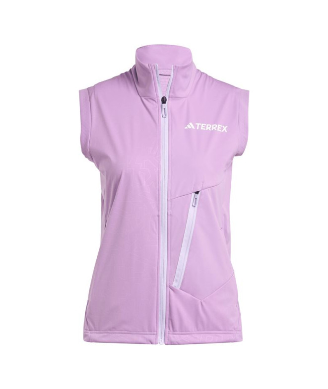 Colete de Esqui adidas Xpr Softs Vst Mulher Roxo