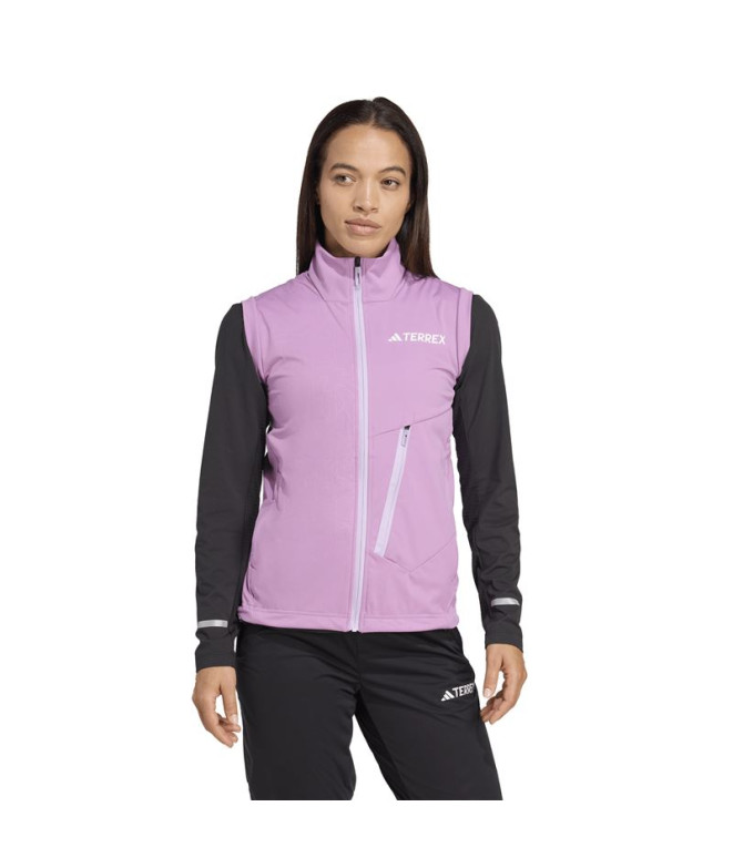 Gilet de Ski adidas Xpr Softs Vst Femme Violet