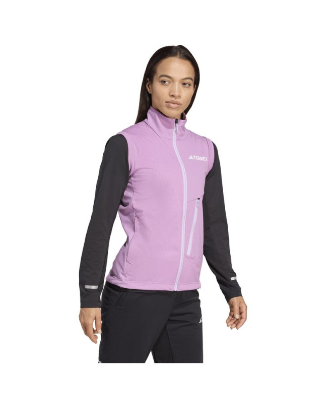 Gilet de Ski adidas Xpr Softs Vst Femme Violet