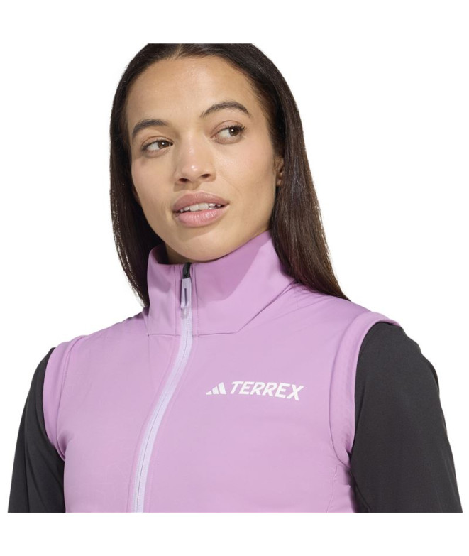 Gilet de Ski adidas Xpr Softs Vst Femme Violet