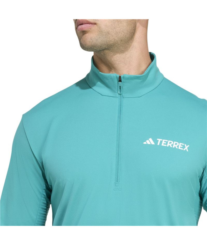 Camiseta de Esquí adidas Xpr Hz Ls Hombre Azul