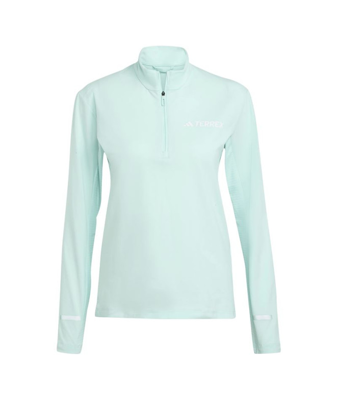 Camiseta de Esquí adidas Xpr Hz Ls Mujer Azul