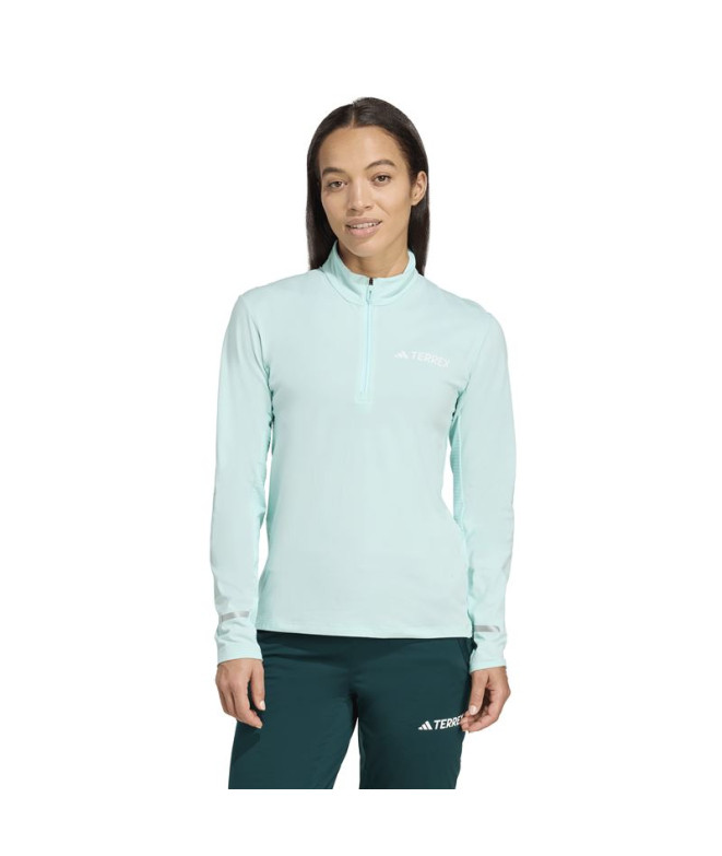 Camiseta de Esquí adidas Xpr Hz Ls Mujer Azul