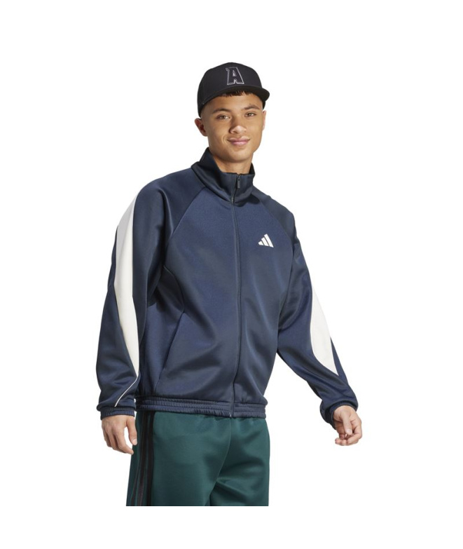 Sudadera adidas Stadium Tt Hombre Azul Marino