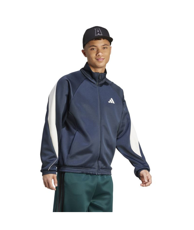 Sweat adidas Stadium Tt Homme Bleu Marine