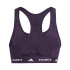 Sutiã esportivo adidas Tech Fit Bra Mulher Roxo