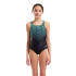 Maillot de bain Arena Kikko V Fille Noir/Bleu