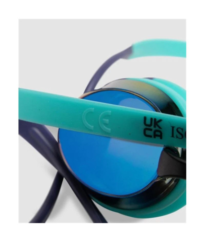 Lunettes de natation Arena Tracks Mirror Turquoise