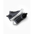 Botas Converse Chuck Taylor All Star Malden Street Mid Top Infantil Cinza