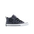 Sapatilhas Converse Chuck Taylor All Star Malden Street Easy-On Mid Top Infantil Cinza