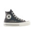 Botas Converse Chuck Taylor All Star Lift Platform Sparkle High Top Mujer Plateado