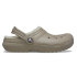 Tamancos Crocs Classic Lined Clog K Infantil Fungo/Ossos
