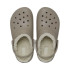 Zuecos Crocs Classic Lined Clog K Infantil Hongo/Hueso
