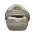 Zuecos Crocs Classic Lined Clog K Infantil Hongo/Hueso