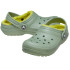 Tamancos Crocs Classic Lined Clog K Infantil Musgo
