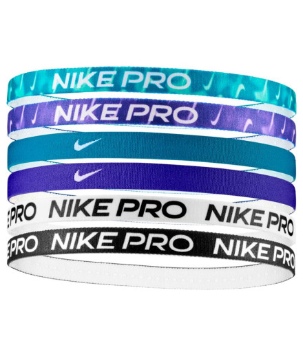 Fita de cabelo de Fitness Nike Flex Classic Headbands 6Pk...