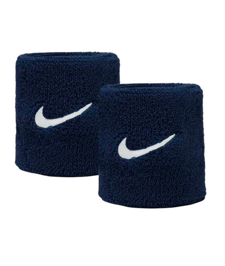 Bracelet Nike Swoosh Classic Wristbands 2Pk Bleu Marine