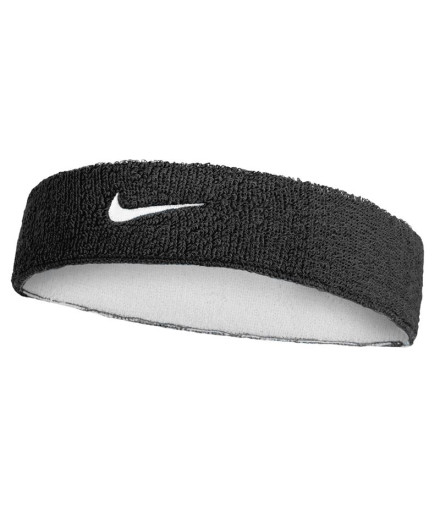 Fita de cabelo Nike Swoosh Classic Reversible Headband Preto Fita de cabelo Nike Swoosh Classic Reversible Headband Preto