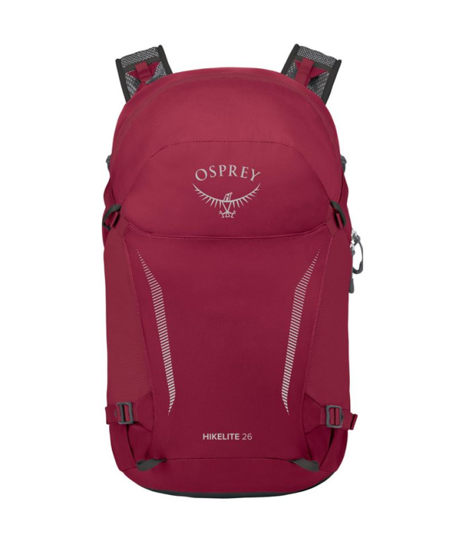 Mochila De Montaña Osprey Hikelite 26 Granate