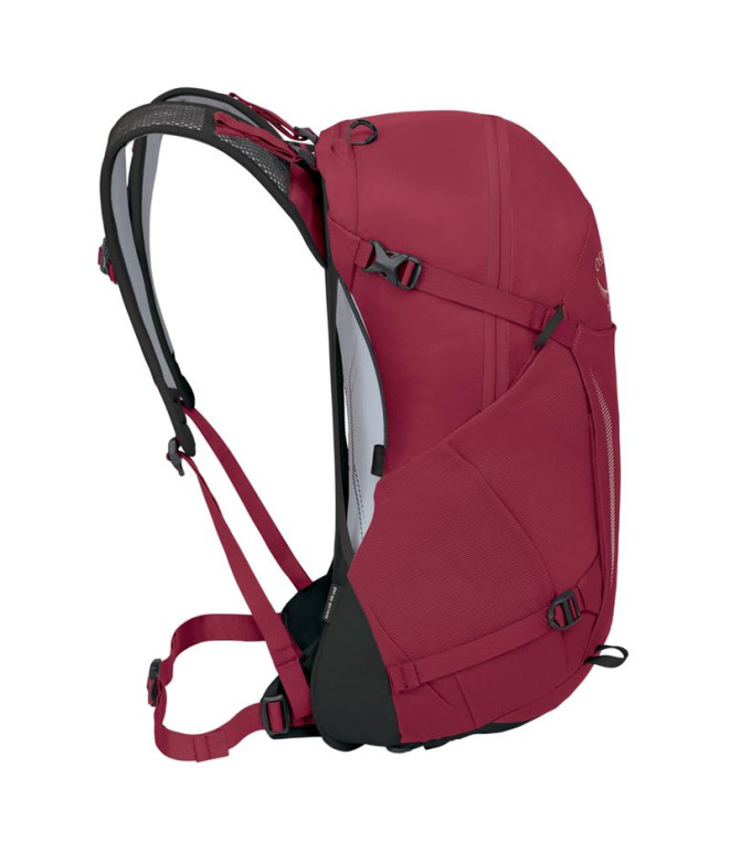 Mochila De Montaña Osprey Hikelite 26 Granate