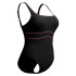 Bañador Speedo Shaping ContourEclipse Swimsuit Mujer Negro/Neon Violeta